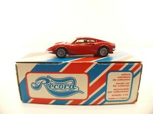 【送料無料】レコード・ディーノフェラーリクーペ組み立てと彩色が美しいオーサリングRecord - Dino Ferrari 246 Coup? - Assembled and Painted - Beautiful Authoring