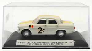 【送料無料】リオのスケールモデルアルファロメオのツーリングカーレースのRio 1/43 Scale Model r25218 - 1958 ALFA ROMEO GIULIETTA TI-Touring Car Race's