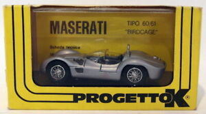 【送料無料】プロジェクトスケールマセラティマセラティ鳥かごシルバーProject K 1/43 Scale 020-Maserati Birdcage 1961 ppresentazione-Silver