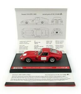 【送料無料】モデルカーのスケール:フェラーリダイカストで形造られた静的Model Car Scale 1:43 Brumm Ferrari 250 Gto Diecast Modellcar Static|hokushin