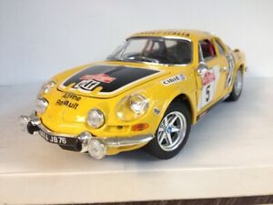 【送料無料】まれにアルパインルノーはです。ラリーサンレモRare Bburago Alpine Renault A110. Rallye Sanremo