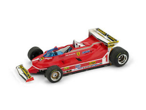 【送料無料】モデルフェラーリモナコModel Brumm Ferrari 312 T5 J.Scheckter N.1 Monaco Gp