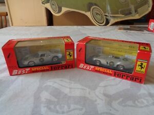 【送料無料】フェラーリモデルのベストリミテッドエディションスケールのロット：新しいボックスロットLot of 2 Ferrari Model Best Limited Edition Scale 1:43 New Box Lot 2｜hokushin