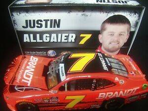 【送料無料】ジャスティンの直筆サイン入り＃カマロモータースポーツ Autographed Justin Allgaier 2019 Brandt #7 Camaro 1/24 NASCAR JR Motorsports
