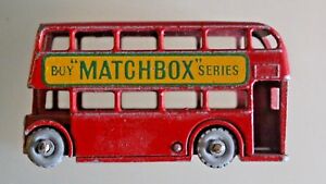 【送料無料】マッチ箱バスベルLesney Matchbox Autobus Londra N.5 Bel Stato Anni 60｜hokushin