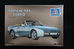 【送料無料】カーモデルポルシェカブリオのXw055 italeri 1/24 car model 655 porsche 944 cabrio-ptitoys