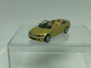 【送料無料】：カブリオゴールド色Herpa 1:87 BMW M3 Cabrio Gold Coloured