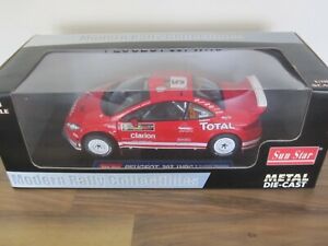 【送料無料】サンスタープジョーラリーカー、項目、:のスケールSunstar Peugeot 307 WRC Rally Car, Item 4683, 1:18 Scale|hokushin