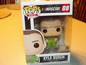 【送料無料】ポップのカイルブッシュのビニール図＃電池のFunko Pop Nascar Kyle Busch Vinyl Figure #08 Interstate Batteries MIB