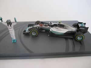 【送料無料】メルセデスニコ・ロズベルグは、アブダビのスパークによって2016 Mercedes W07 Nico Rosberg Abu Dhabi by Spark