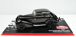 【送料無料】ホチキスモンテカルロブラックスケール：Hotchkiss 686 Cgs Rallye Monte-Carlo 1950 Black Scale 1:43