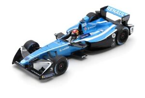 【送料無料】ルノーフォーミュラ電子ダム＃マラケシュをスパーク：年代Renault Formula-E Z.E.16 E-Dams #9 Marrakech 2017-2018 S.Buemi SPARK 1:43 S5928｜hokushin