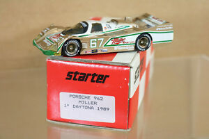 【送料無料】デイトナポルシェミラー自動アンドレッティベルAvviatore Modelli Daytona 1989 Porsche 962 Miller Auto 67 Wollek Andretti Bell｜hokushin