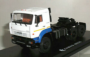 【送料無料】号車のカマス（ホワイトSSM 1/43 KAMAZ 65225 6x6 White