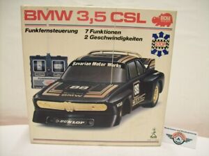 【送料無料】#「ラジオ・コントロール」、黒、太陽、を使用します。ます。Bmw 3,5 csl #88 Radio Control, Black, Taiyo, Conf. Orig.
