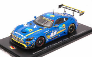 【送料無料】モデルカーのスケール：スパークモデルメルセデスグアテマラます。Model Car Scale 1:43 Spark Model Mercedes GT3 N.3 23th Nurburgr. Mulle 16,256円
