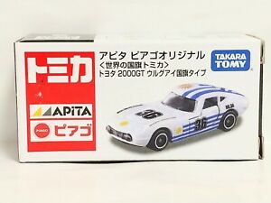 【送料無料】アピタトヨタウルグアイタイプトミカ新しいApita Piago Toyota 2000GT Uruguay Type TOMICA Die-Cast vechicle New