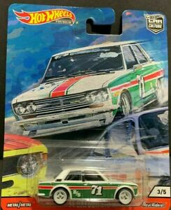 【送料無料】車文化ドアのダットサン合金ゴムタイヤ」HOTWHEELS CAR CULTURE 2020 DOOR SLAMMERS 71 DATSUN 510 ALLOYS RUBBER TYRES