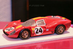 【送料無料】フェラーリ＃ベルギー国立°備え付けルマン：なしスパークFerrari 330 p3 # 24 Belgian national equip 3 ° 24h du mans 67 phm 1:43 no spark
