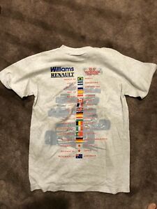 貨物輸送無料 デイモン ヒルウィリアムズルノーシャツ1995 Damon Hill Williams Renault F1 T Shirt Arcprimarycare Co Uk