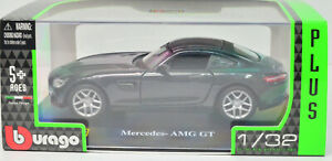 【送料無料】メルセデスAMG Gt暗い規模(2)1:3、bburagoからMercedes AMG Gt Black Scale 1:3 2 from bburago