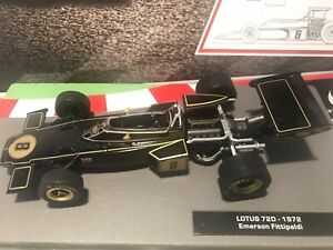 【送料無料】ロータス72d - 1972-エマソン・フィッティパルディpanini COLLECTION+マガジン1:43Lotus 72d - 1972-Emerson Fittipaldi panini COLLECTION + magazine 1: