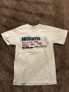 送料無料 デイモン ヒルウィリアムズルノーシャツ1995 Damon Hill Williams Renault F1 T Shirt Tobys Cafe Com