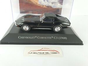 【送料無料】ホビー ・模型車・バイク レーシングカー シェビーコルベットスケールアルタヤchevy corvette c3 1968 143 scale altaya