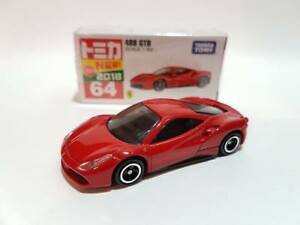 【送料無料】ホビー ・模型車・バイク レーシングカー トミカフェラーリtomica 64 ferrari 488 gtb 2018 ~ 162 free shipping