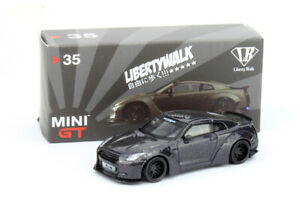 【送料無料】ホビー ・模型車・バイク レーシングカー モデルマジックグレーコレクションmini gt 164 alloy car model nissan gtr35 gtr magic grey gift collection