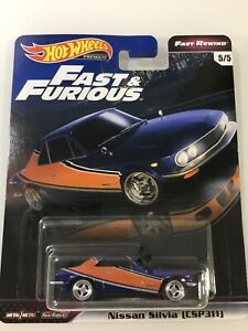 【送料無料】ホビー ・模型車・バイク レーシングカー ホットホイールシルビアhot wheels fast amp; furious nissan silvia