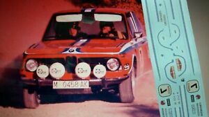 【送料無料】ホビー ・模型車・バイク レーシングカー カルカデカールデザインラリーcalcadecal bmw 2002 ti 7 e designs rally 2000 last 1974 143