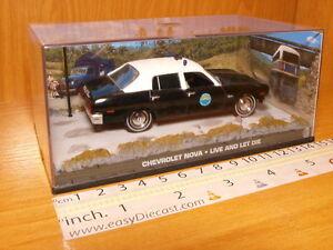 【送料無料】ホビー ・模型車・バイク レーシングカー シボレーノヴァライブジェームズボンドchevrolet nova 143 live and let die james bond 007 car