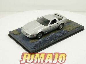 【送料無料】ホビー ・模型車・バイク レーシングカー ジェームズボンドシボレーコルベットjb37l car 143 ixo 007 james bond chevrolet corvette c4 a view to a kill