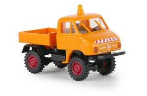 【送料無料】ホビー ・模型車・バイク レーシングカー ブレキナユニモグプラットフォームコムナルオレンジbrekina 187 39031mb unimog 411 platform, kommunalorange