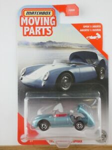 【送料無料】ホビー ・模型車・バイク レーシングカー マッチボックスパーツポルシェスパイダーマッチボックスマテルmatchbox moving parts 1955 porsche 550 spyder 11685 matchbox mattel