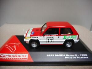 【送料無料】ホビー ・模型車・バイク レーシングカー シートパンダラリータラベラセインツアルタヤseat panda gr2 rally talavera 1982 c sainz altaya ixo 143