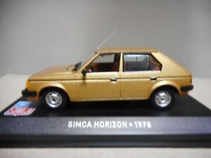 【送料無料】ホビー ・模型車・バイク レーシングカー シムカホライゾンアルタヤsimca horizon 1978 altaya ixo 143