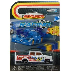 【送料無料】ホビー ・模型車・バイク レーシングカー シボレーピックアップトラックホワイトマジョレットレーシングカー