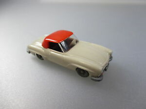 【送料無料】ホビー ・模型車・バイク レーシングカー ワイキングメルセデスベンツクーペヘルゲルブラウサワーシュブwiking mercedes benz 190sl coupe, hellgelbgrau sour 386c schub 98