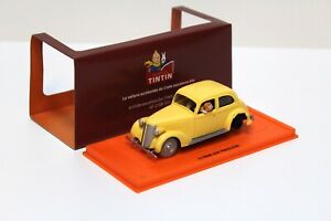 【送料無料】ホビー ・模型車・バイク レーシングカー ティンティンヴォイチュアイエローティンティン143 tintin voiture accidentee yellow tintin