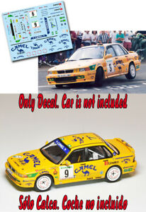 【送料無料】ホビー ・模型車・バイク レーシングカー デカールアントニオポンギャランラリーエルコルテイングルスc034 decal 143 antonio ponce mitsubishi galant vr4 rally el corte ingles 1995