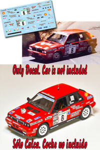 【送料無料】ホビー ・模型車・バイク レーシングカー デカールホルヘレカルデランシアデルタラリーコルテイングルスc235 decal 143 jorge recaldelancia deltarally corte ingles 1987