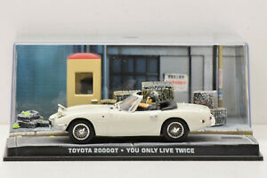 【送料無料】ホビー ・模型車・バイク レーシングカー トヨタジェームズボンドファブリボックスtoyota 2000gt you only live twice james bond 007 fabbri 143 in box