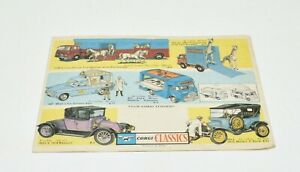 【送料無料】ホビー ・模型車・バイク レーシングカー コーギートイズオリジナルカラーパンフレットcorgi toys original colour pamphlet