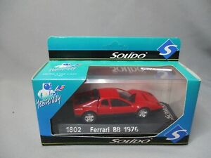 【送料無料】ホビー ・模型車・バイク レーシングカー フェラーリメタルレフコンディションal645 solido 143 ferrari bb 1976 metal ref 1802 good condition