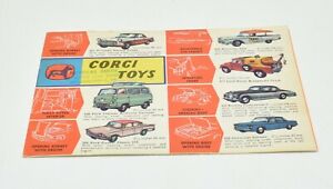 【送料無料】ホビー ・模型車・バイク レーシングカー コーギートイズオリジナルカラーパンフレットcorgi toys original colour pamphlet