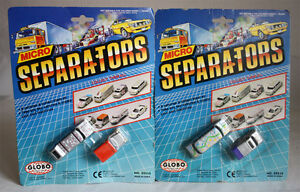 【送料無料】ホビー ・模型車・バイク レーシングカー ヴィンテージレアマイクロセパレータグロボイタリア2x vintage rare 90s micro separators vehicles machines globo italy sealed