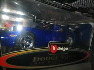 【送料無料】ホビー ・模型車・バイク レーシングカー ブラゴダッジバイパークーペ06589 burago 124 dodge viper gts coupe 1996 cod 5530