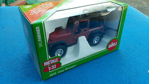 【送料無料】ホビー ・模型車・バイク レーシングカー シクジープラングラーsiku 4870 132 red jeep wrangler｜hokushin